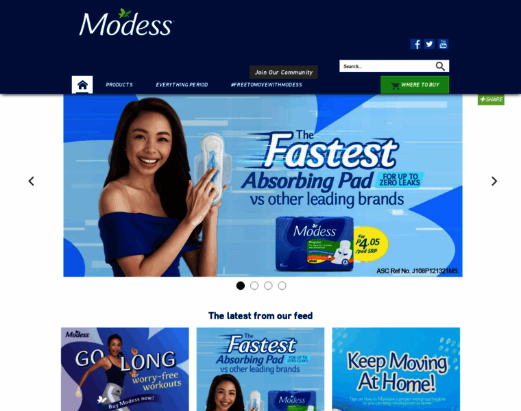 Modess.com.ph thumbnail