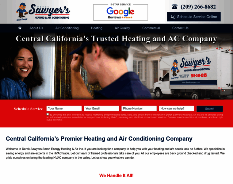 Modestoheatingcoolingcontractor.com thumbnail