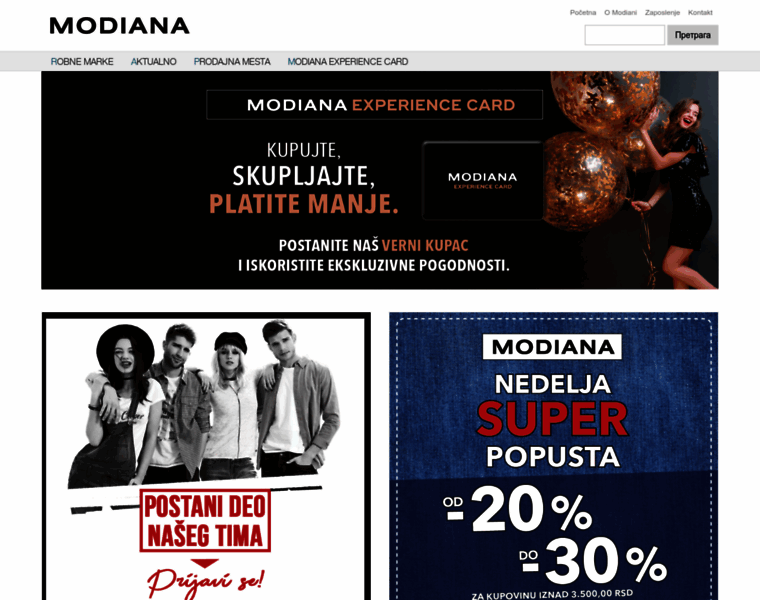 Modiana.rs thumbnail