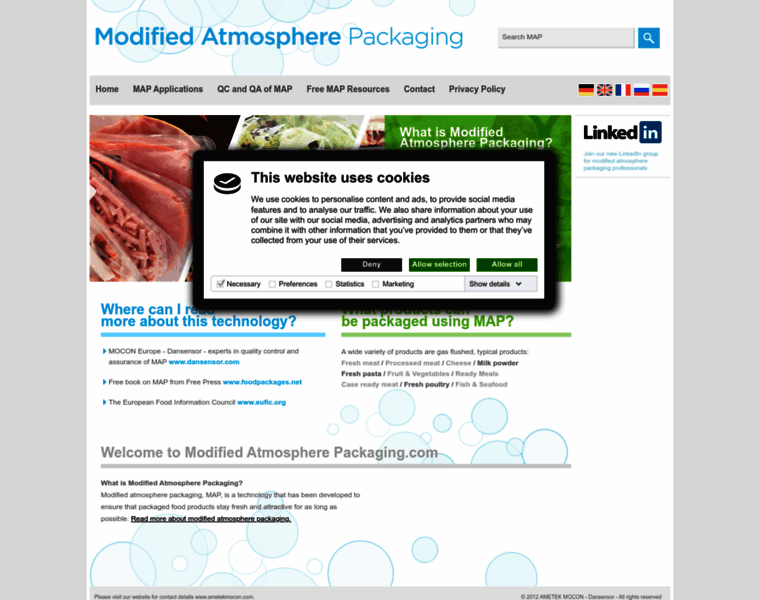 Modifiedatmospherepackaging.com thumbnail