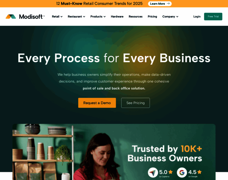 modisoft.com at WI. Home | Modisoft | POS & Back Office