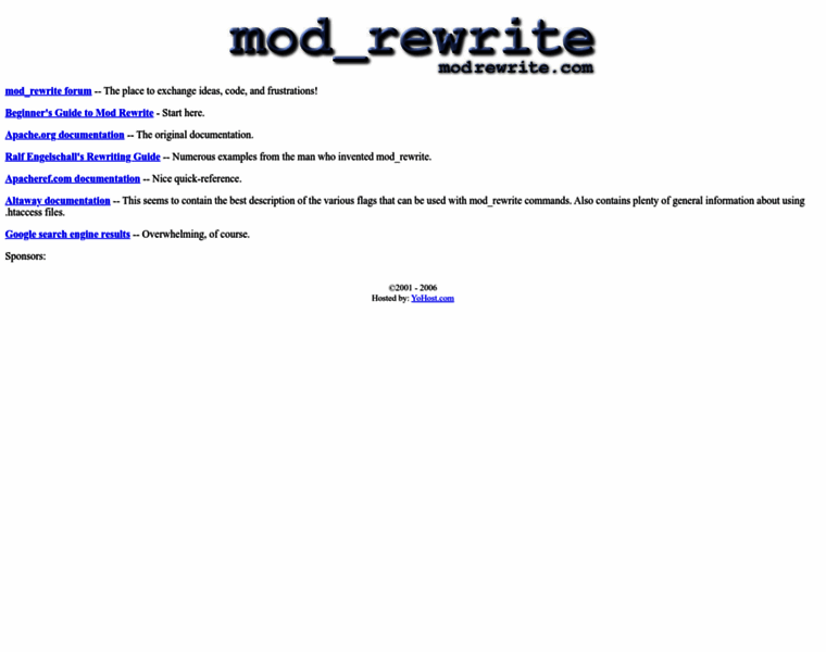 Modrewrite.com thumbnail
