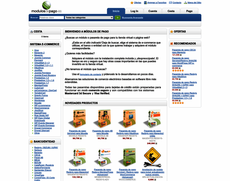 Modulosdepago.es thumbnail