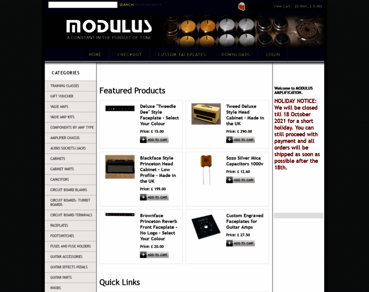 Modulusamplification.com thumbnail
