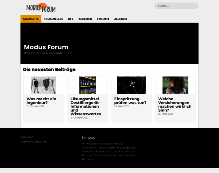 Modus-forum.de thumbnail