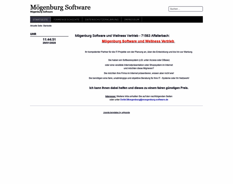 Moegenburg-software.de thumbnail