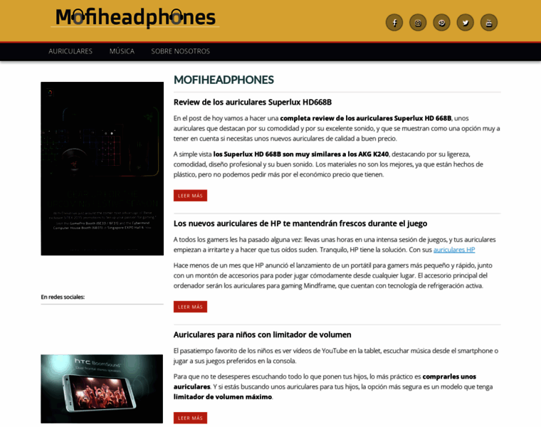 Mofiheadphones.com thumbnail
