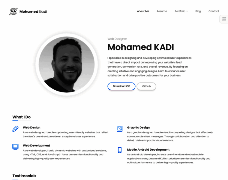 Mohamedkadi.com thumbnail Mohamedkadi.com thumbnail