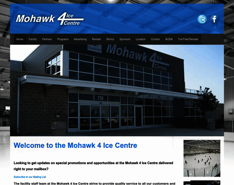 Mohawk4icecentre.ca thumbnail