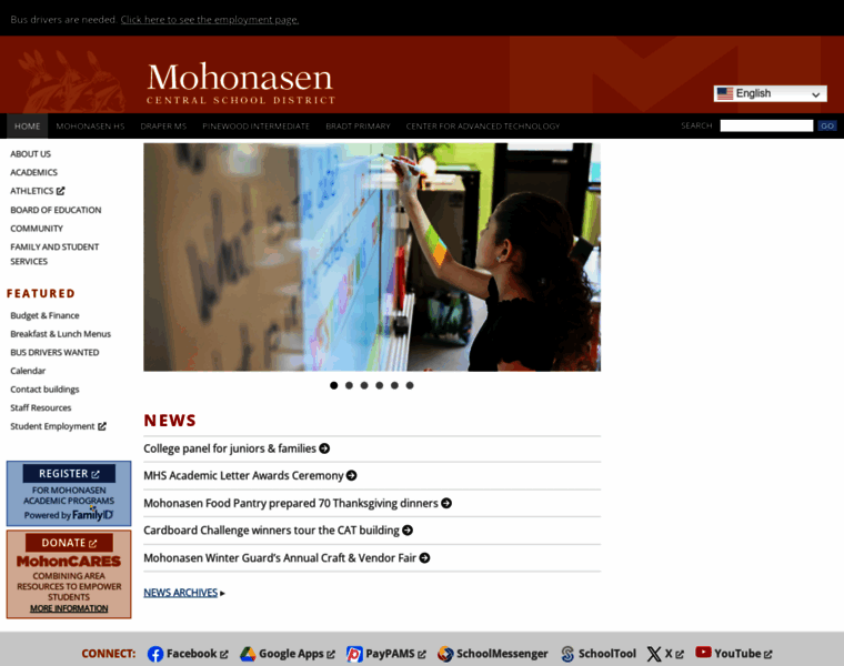 Mohonasen.org thumbnail
