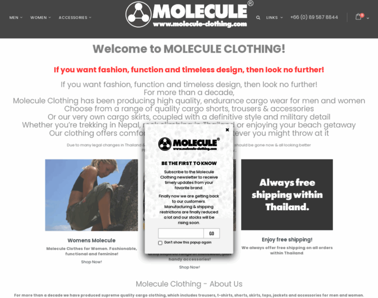 Molecule-clothing.com thumbnail