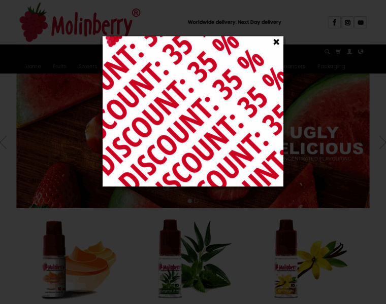 Molinberryflavours.com thumbnail