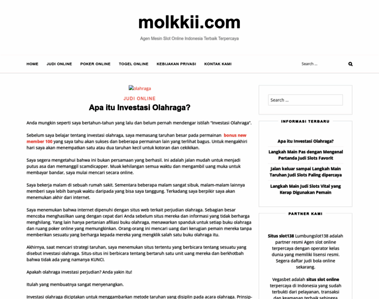 Molkkii.com thumbnail