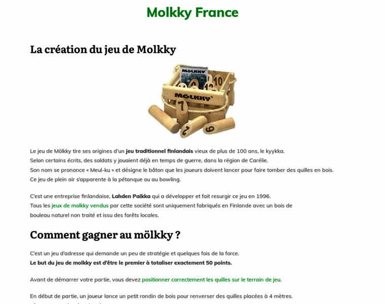 Molkky-france.fr thumbnail