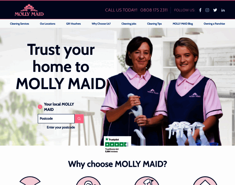 Mollymaid.co.uk thumbnail