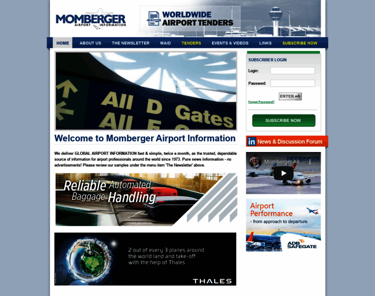 Mombergerairport.info thumbnail