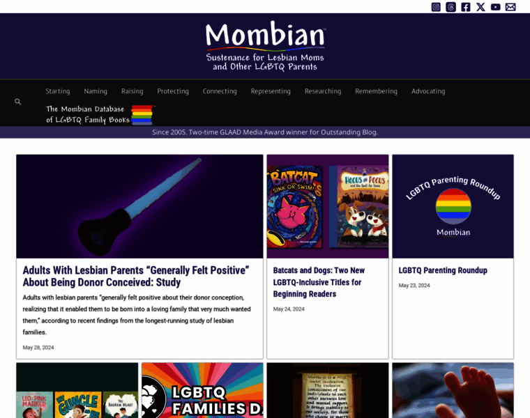 Mombian.com thumbnail