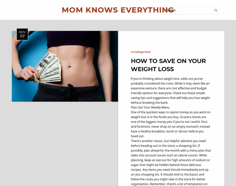 Momknowseverything.com thumbnail