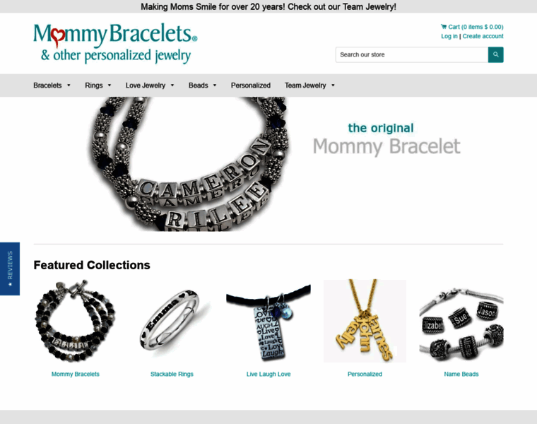 Mommybracelets.com thumbnail