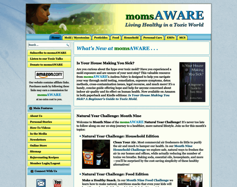 Momsaware.org thumbnail