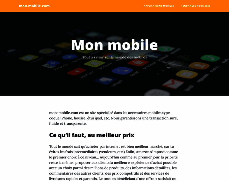 Mon-mobile.com thumbnail