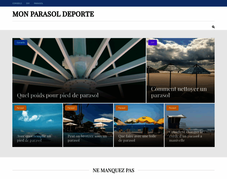 Mon-parasol-deporte.fr thumbnail