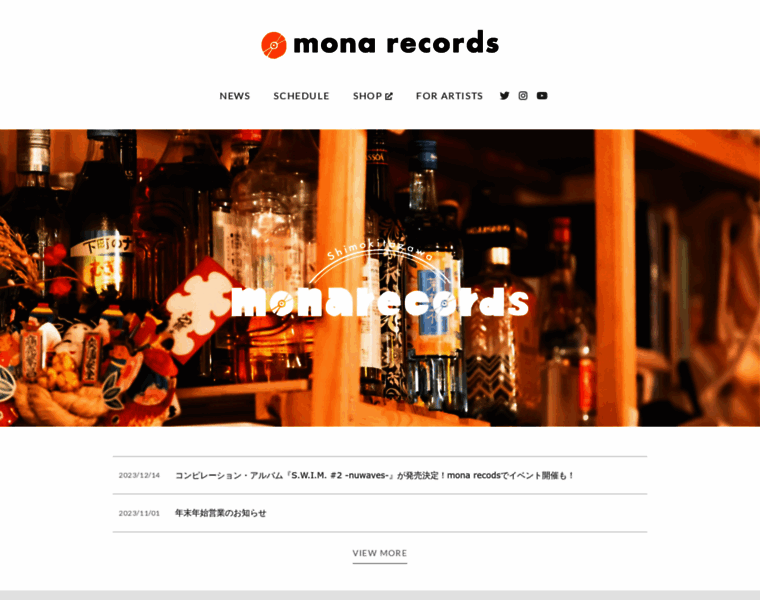 Mona-records.com thumbnail