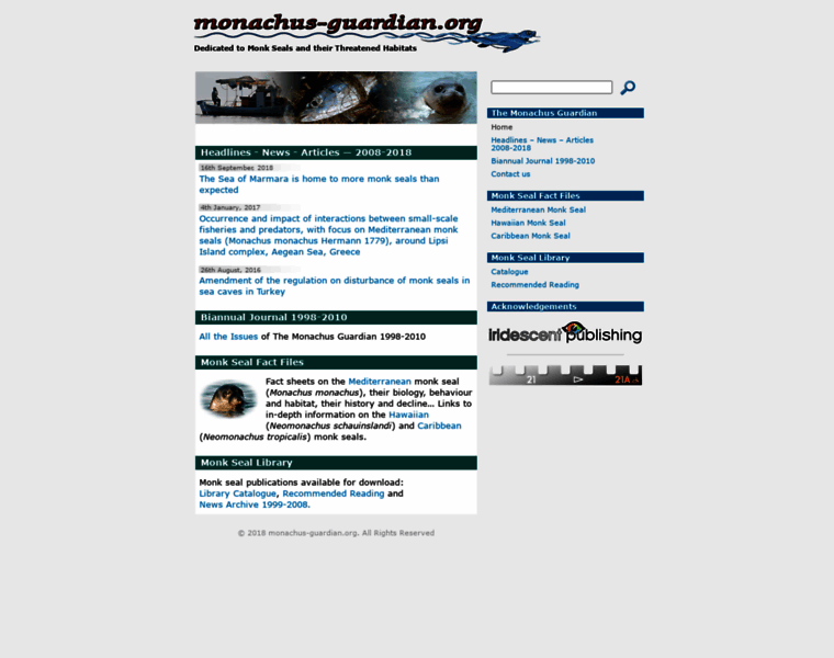Monachus-guardian.org thumbnail