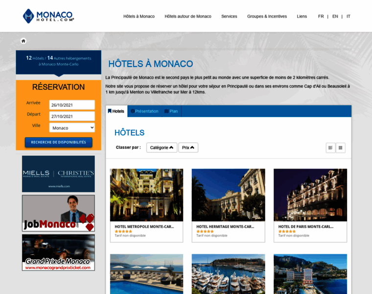 Monaco-hotel.com thumbnail
