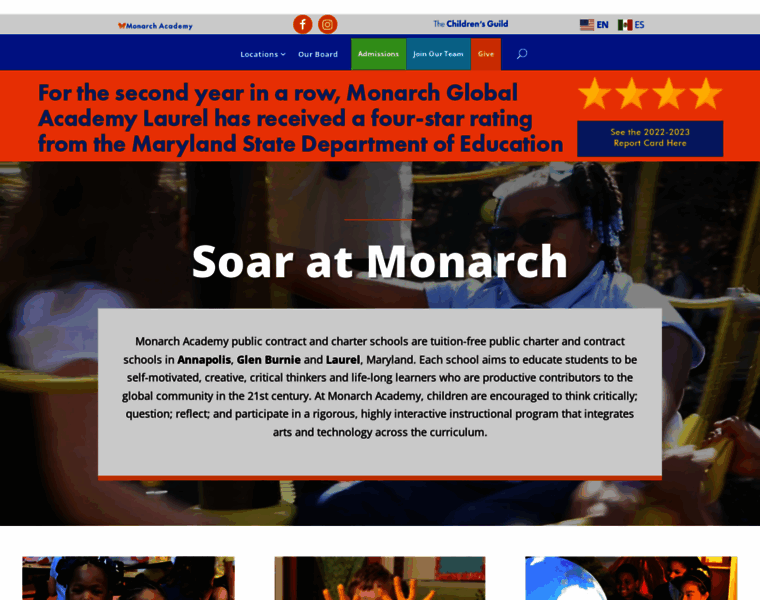 Monarchacademy.org thumbnail
