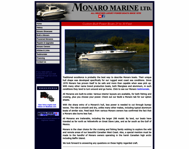 Monaromarine.com thumbnail