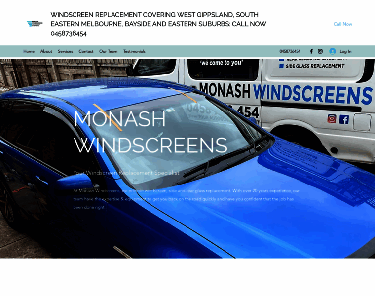 Monashwindscreens.com.au thumbnail