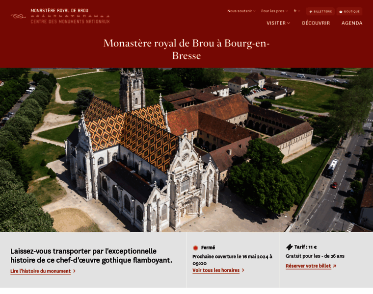 Monastere-de-brou.fr thumbnail