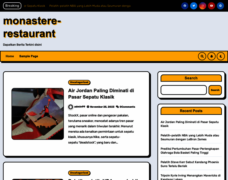 Monastere-restaurant.com thumbnail