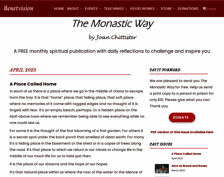 Monasticway.org thumbnail