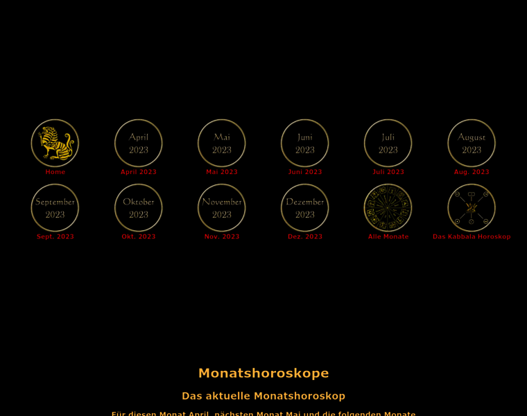 Monats-horoskope.com thumbnail