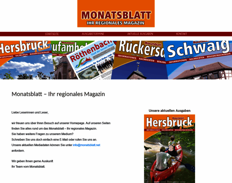 Monatsblatt.net thumbnail