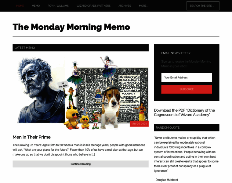 Mondaymorningmemo.com thumbnail