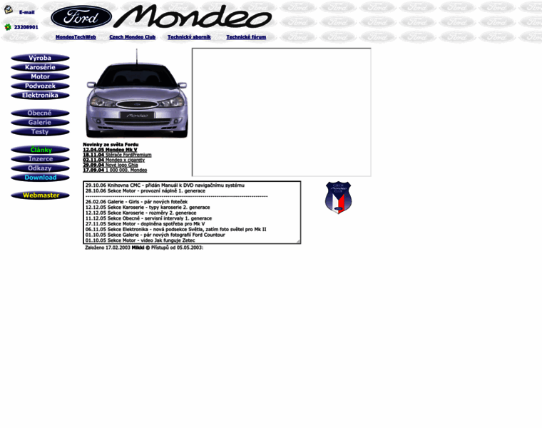 Mondeo.fordclubs.org thumbnail