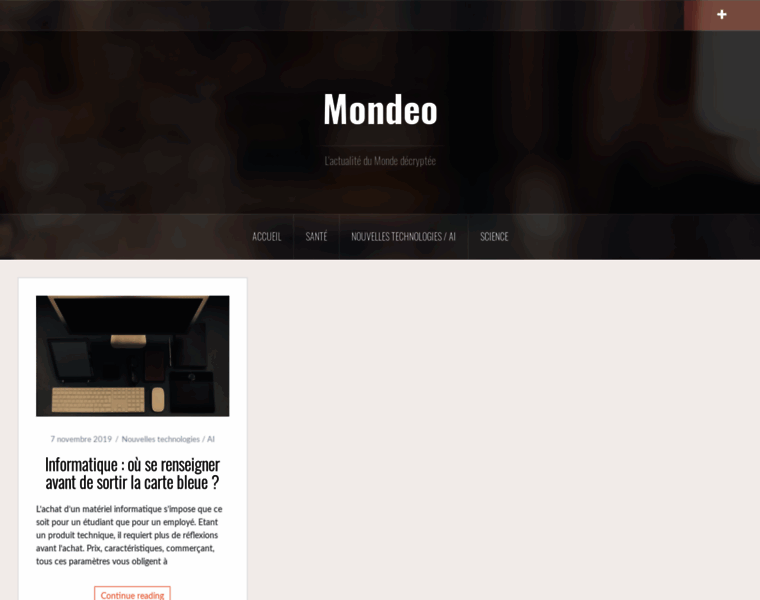 Mondeo.fr thumbnail