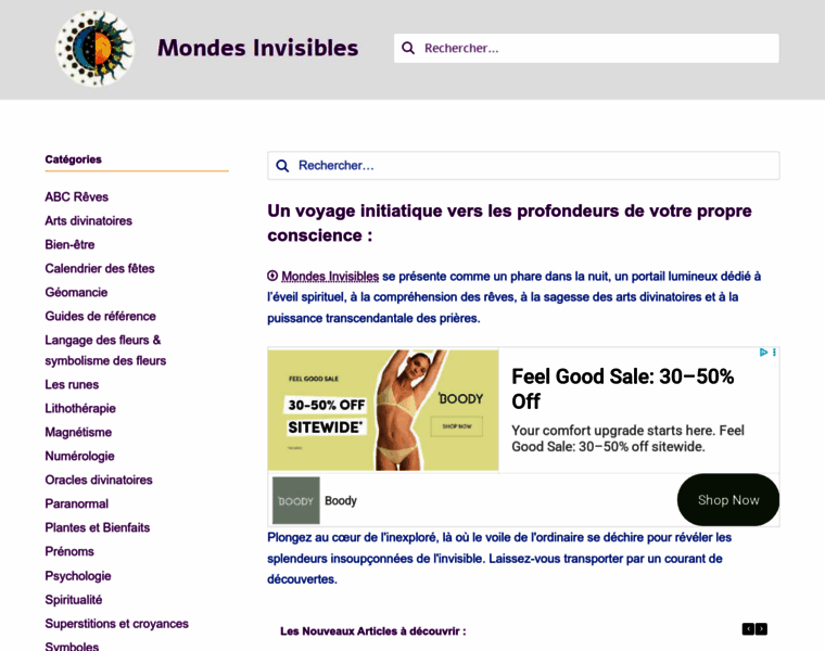 Mondes-invisibles.com thumbnail
