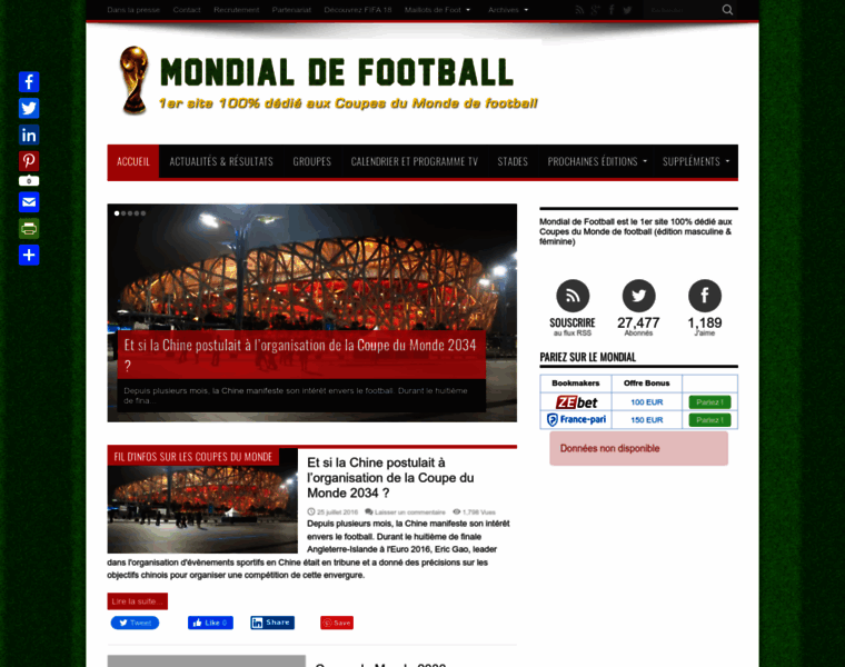 Mondial-de-football.com thumbnail