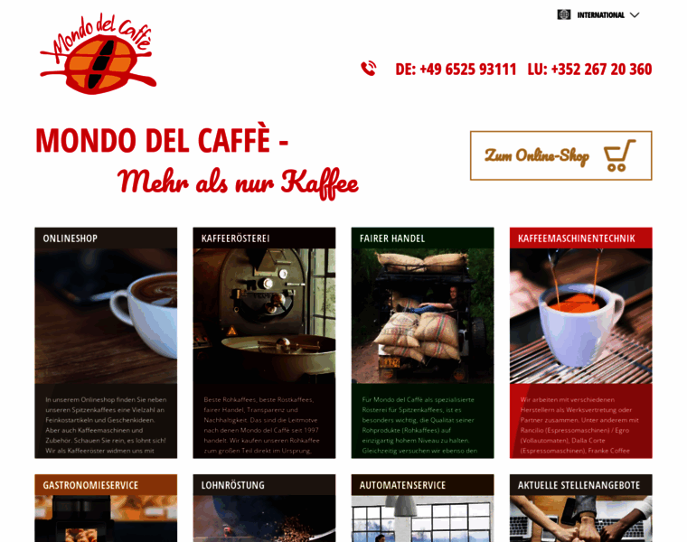 Mondodelcaffe.de thumbnail
