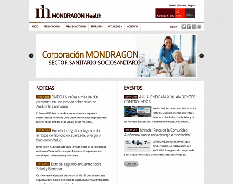 Mondragon-health.com thumbnail