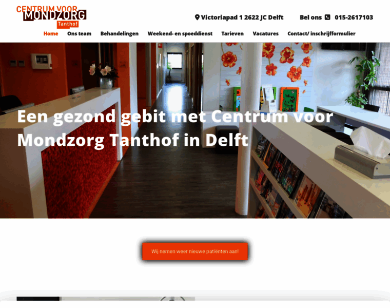 Mondzorgtanthof.nl thumbnail