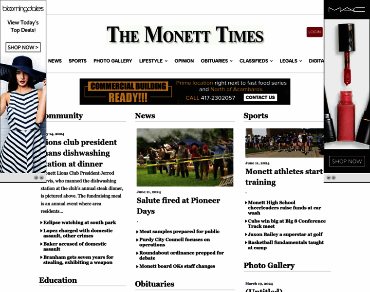 Monett-times.com thumbnail