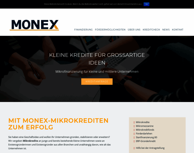 Monex-mikrofinanzierung.de thumbnail