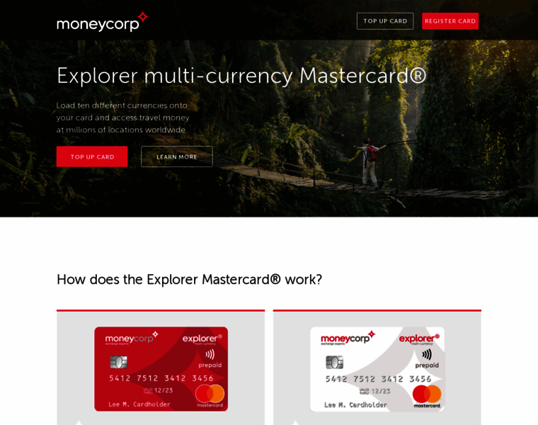 Moneycorpcard.com thumbnail