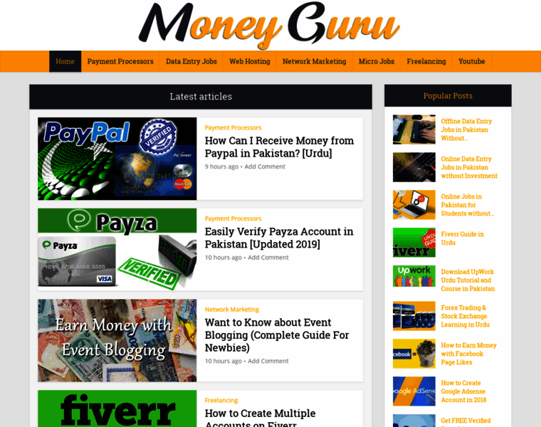 Moneyguruu.com thumbnail