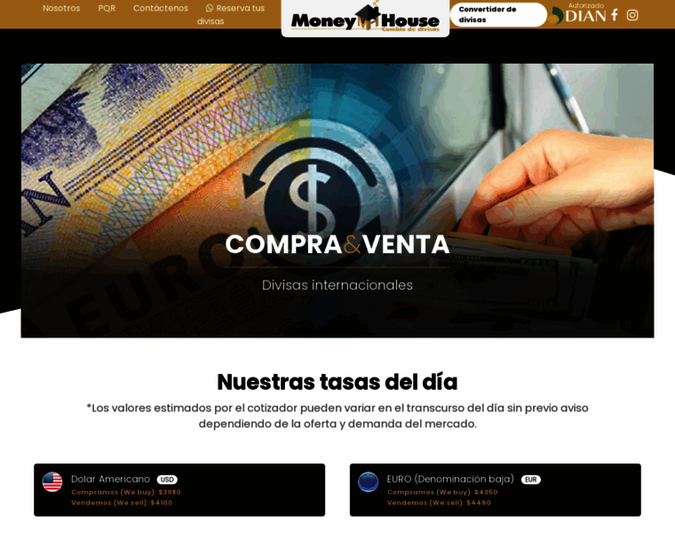 Moneyhouseexchange.com thumbnail